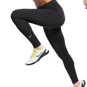 Nike One Dri Fit Leggings Black Medium